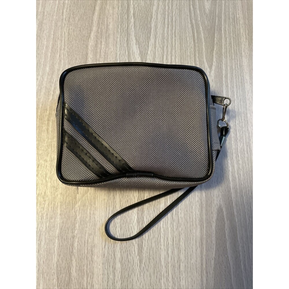 Vtg Camera Bag For Kodak Disc Camera 4x5x2 Zip Closure Belt Loop Strap